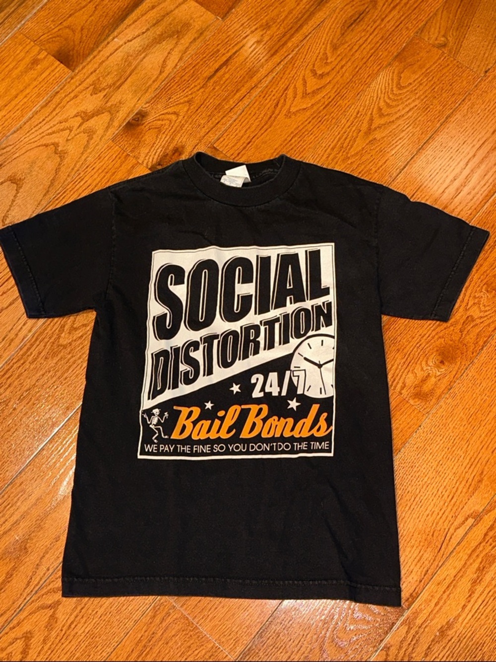 Social Distortion 24/7 Bail Bonds T-shirt Men’s Size Small
